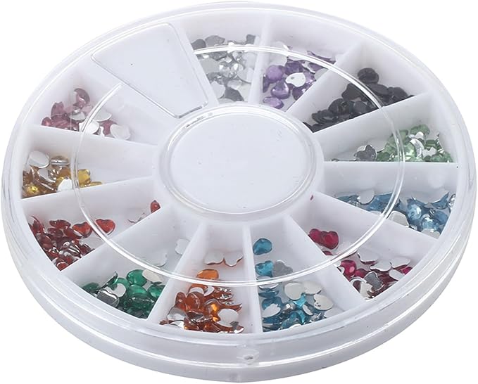 Plastic Mixed Rhinestones Wheel
