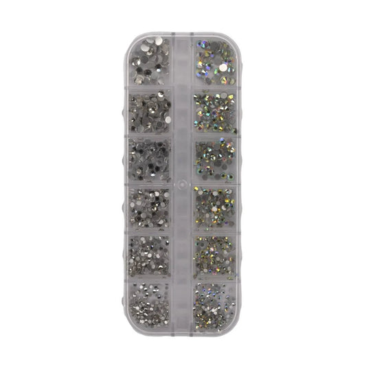 12 Slot Mixed Nail Diamonds