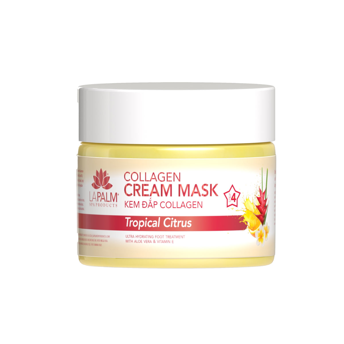 Lapalm Collagen Cream Mask - Tropical Citrus - 12oz