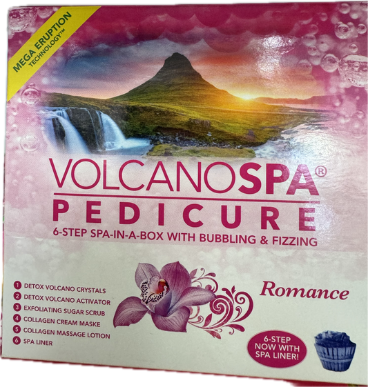 VOLCANO SPA - PEDICURE 6-STEP - Romance