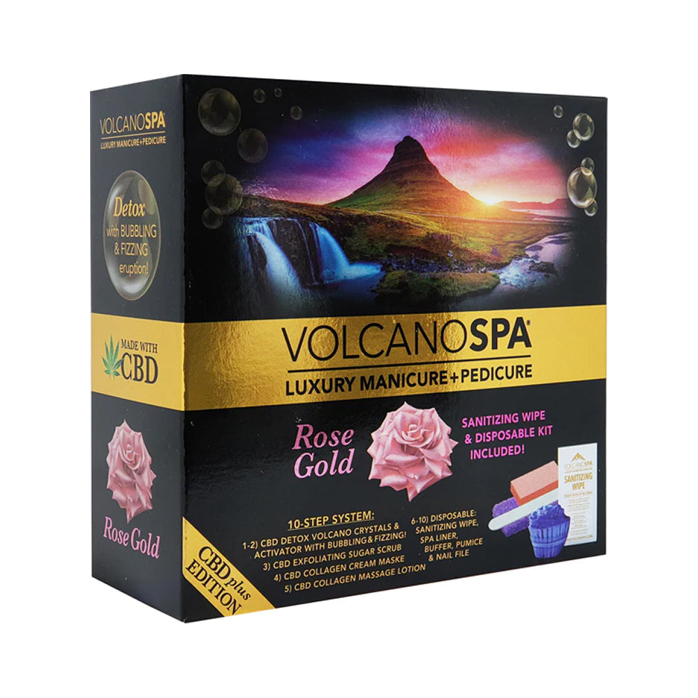 LAPALM CBD VOLCANO SPA - PEDICURE - 10 STEP - Rose Gold