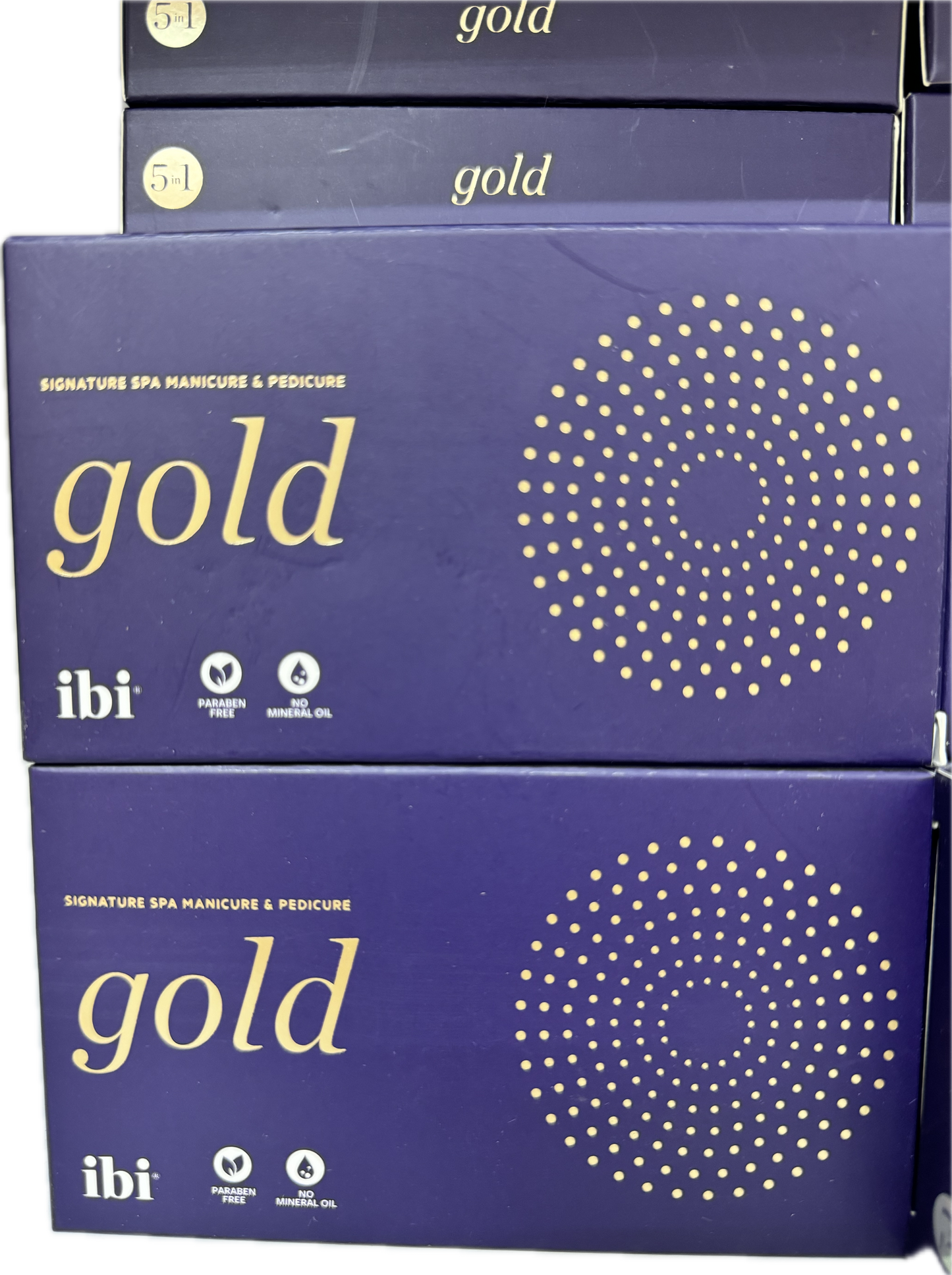IBI - SPA MANICURE & PEDICURE 5IN1 - GOLD