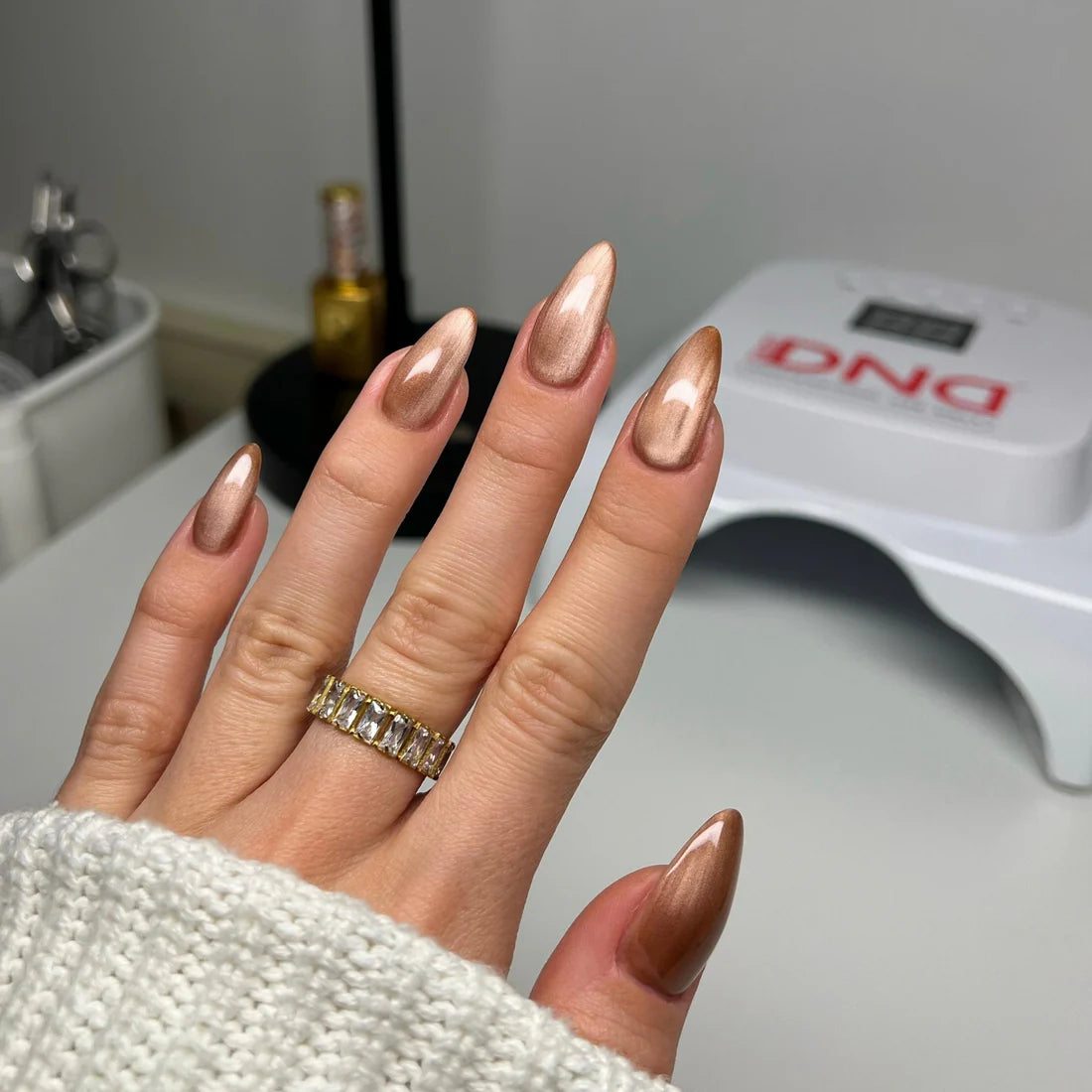 DIVA 9D CAT EYE GLASSBALL #07 - TIGER EYES