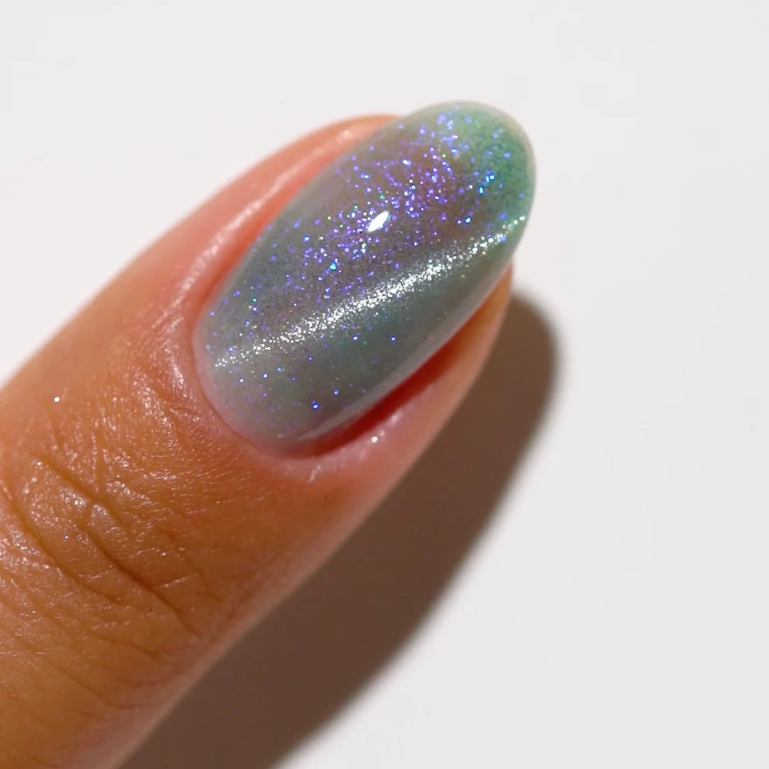 Dc 9D CAT EYE UNICORN #19- AQUA FRECKLES