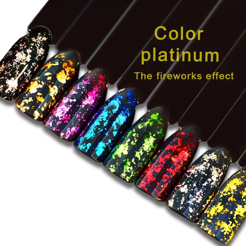 INFINITY - Pink Foil Flakes