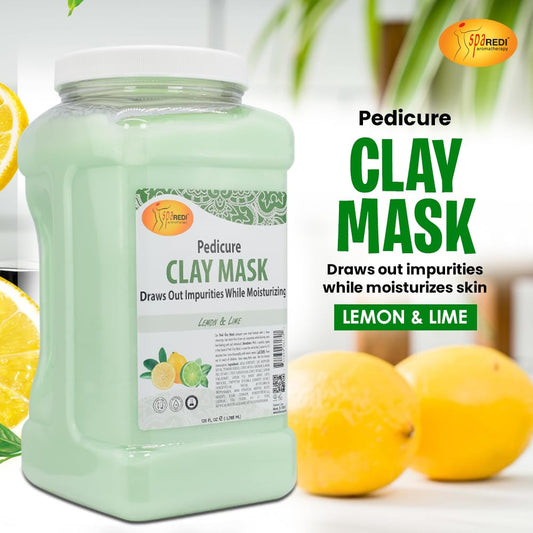 SPA REDI - Clay Mask, Lemon and Lime 128 Oz