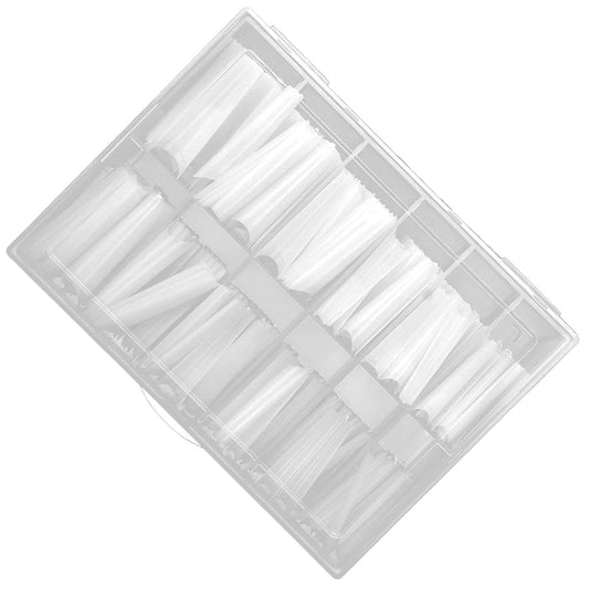 Extra Long False Nail Tips French Nails for DIY Nail Salon (Self Color) 240pcs