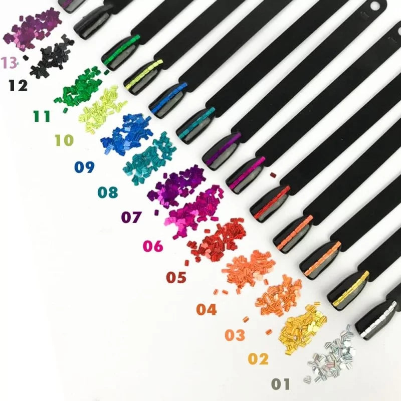 Nail Reflective Hologram Nail Decoration (color-01-13)