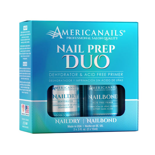 Americanails Nail Prep Duo, NailDry Dehydrator & Acid-Free Primer