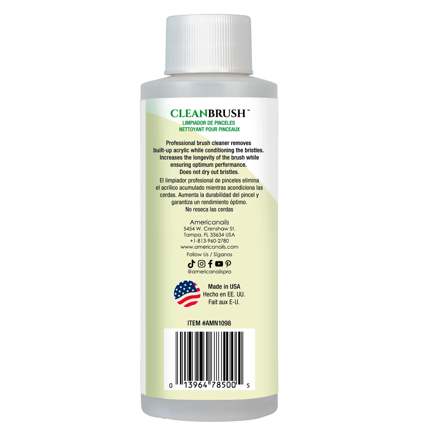 Americanails Clean Brush 4oz