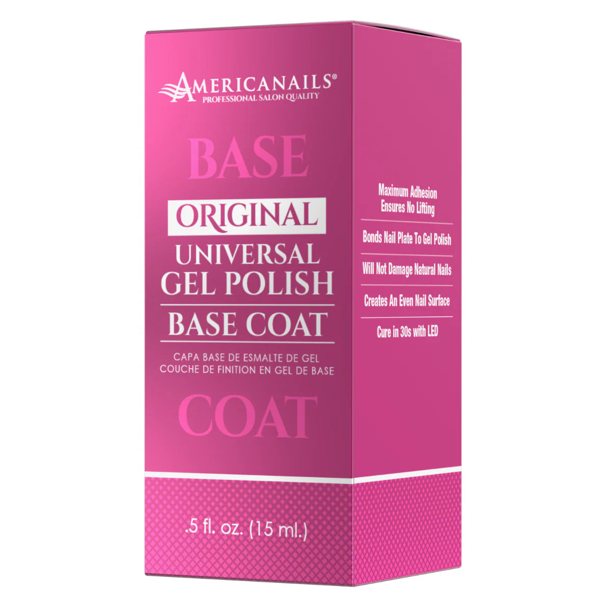 Americanails Original Gel Polish Base Coat .5oz