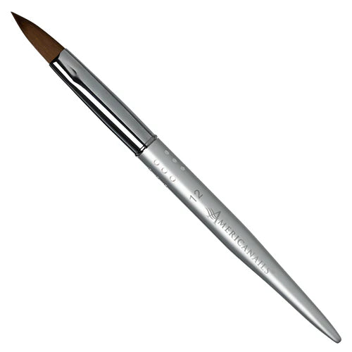 Americanails Faux Kolinsky Designer Series | Oval Acrylic #12 Brush