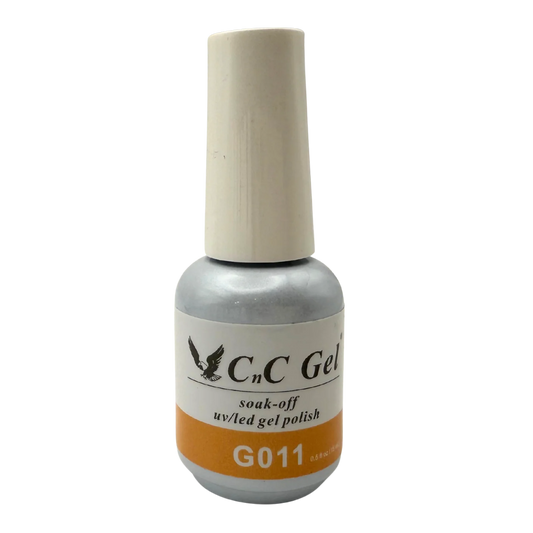 CnC Gel Polish Matching Set – G011 Sunset Marigold | 15ml