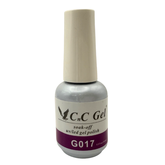 CnC Gel Polish Matching Set – G017 Royal Violet | 15ml