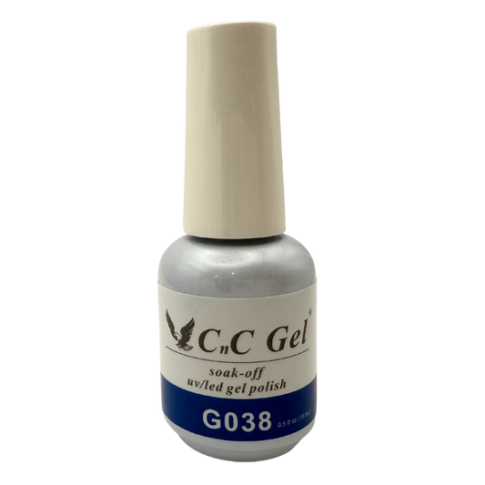 CnC Gel Polish Matching Set – G038 Royal Blue | 15ml