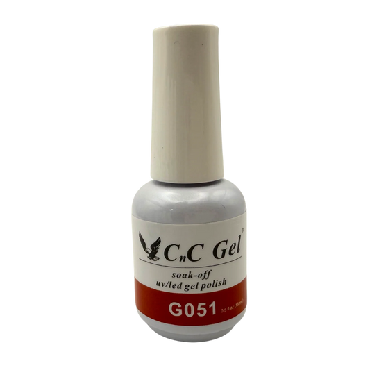 CnC Gel Polish Matching Set – G051 Sunset Coral | 15ml