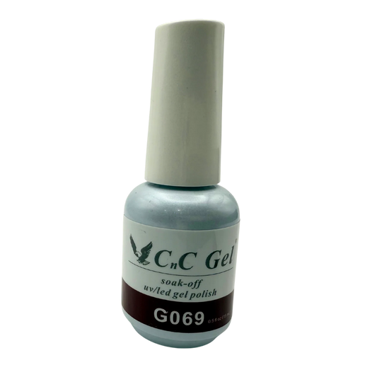 CnC Gel Polish Matching Set – G069 Silver Teal | 15ml
