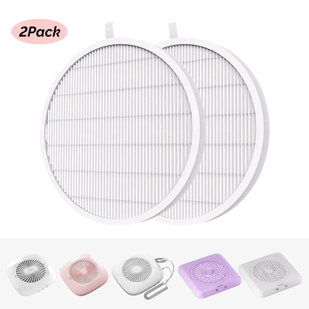 Melody Susie-Nail Dust Collector Filter Replacement 2pcs