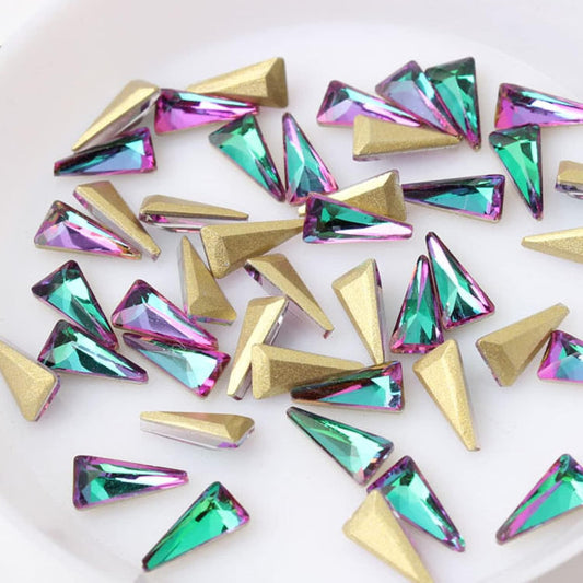 Rhinestone AB Arrows 8mm (Unicorn Lab Rhinestones)