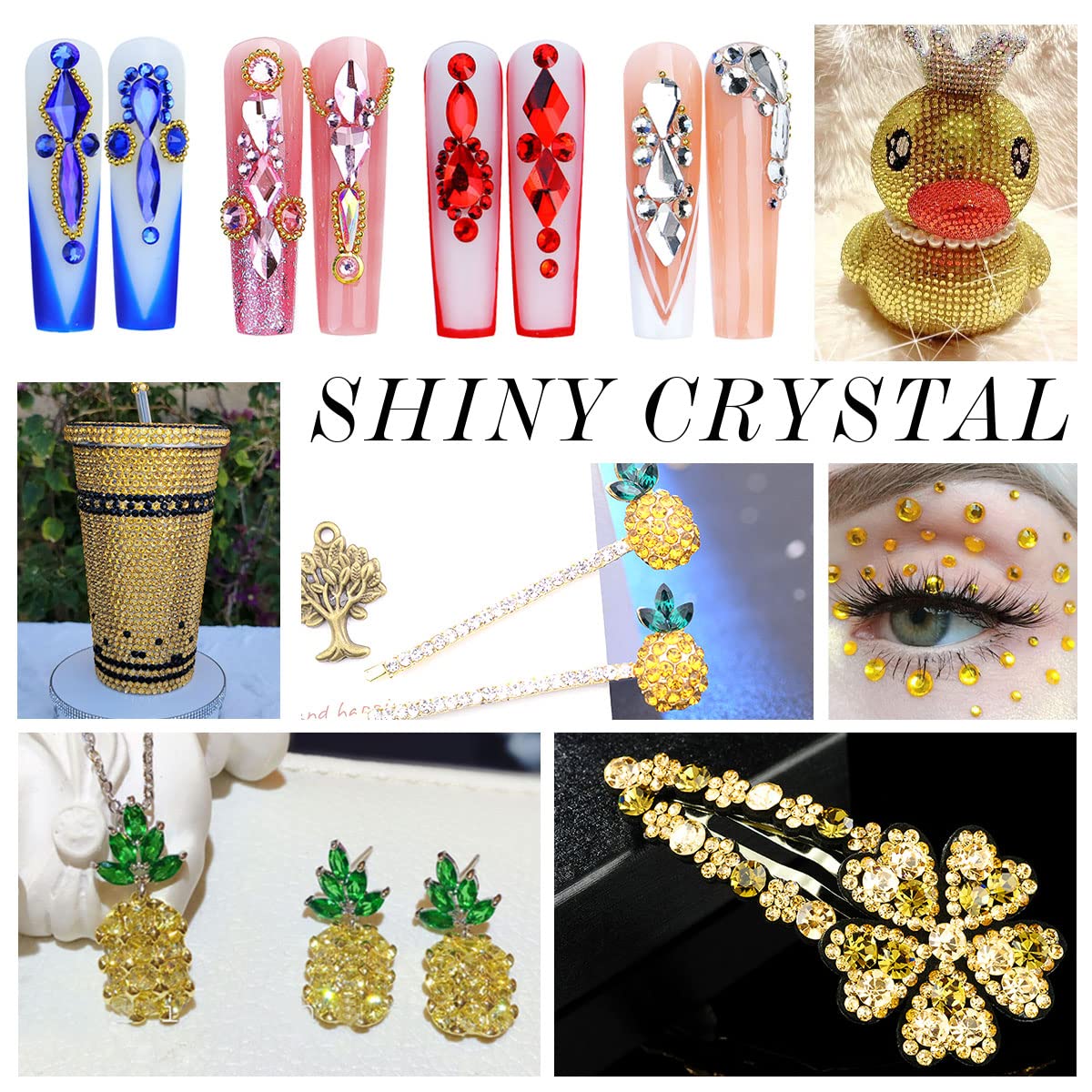 Diamond Crystal Yellow size 8 pack of 1440 pcs