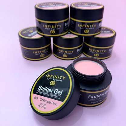Infinity Builder Gel-HEMA/TPO-free Low Heat #005 (Cashmere Pink) 2.0oz