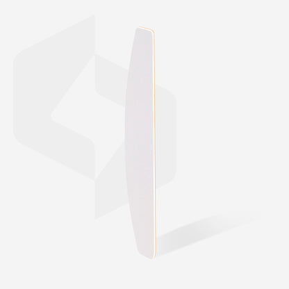 Staleks Pro-Disposable White Files For Crescent Nail File On A Soft Foam Layer EXPERT 40 240grit (30 Pcs)