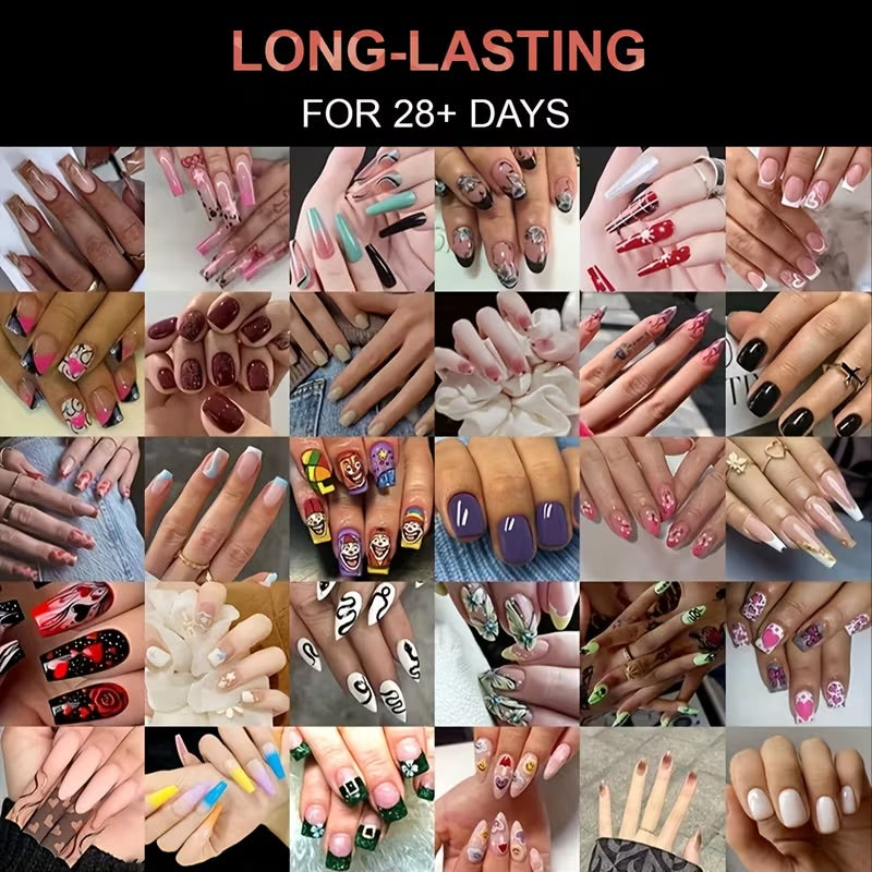 Soft Gel Tips (Medium Almond )(600pcs)