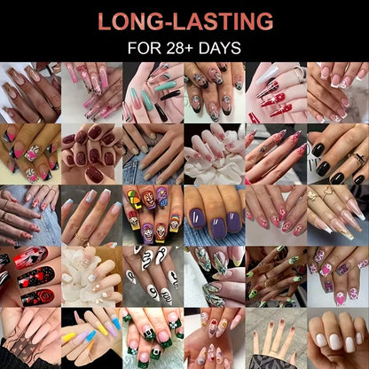 Soft Gel Tips (Medium Almond )(600pcs)