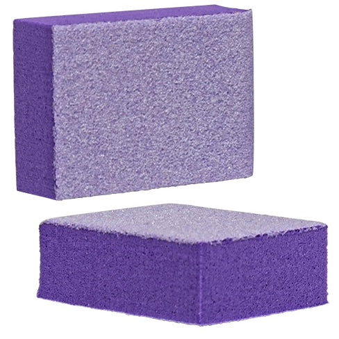 Americanails Disposable Mini Purple Buffers | 100/120 Grit 50ct