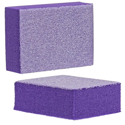 Americanails Disposable Mini Purple Buffers | 100/120 Grit 50ct