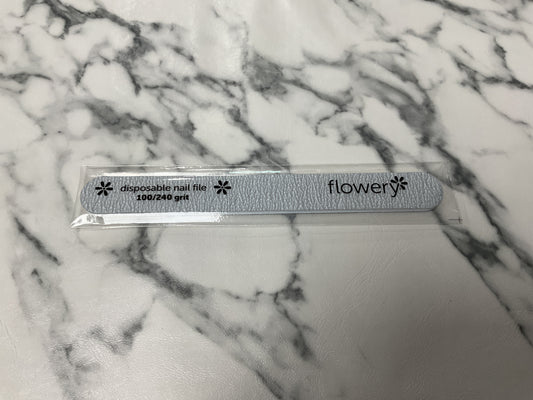 Flowery, Disposable nail file 100/240 grit big