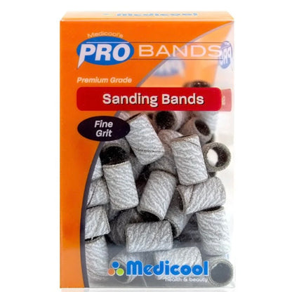 Pro Bits® White Sanding Bands for Nails-(Coarse)(1box/pcs)