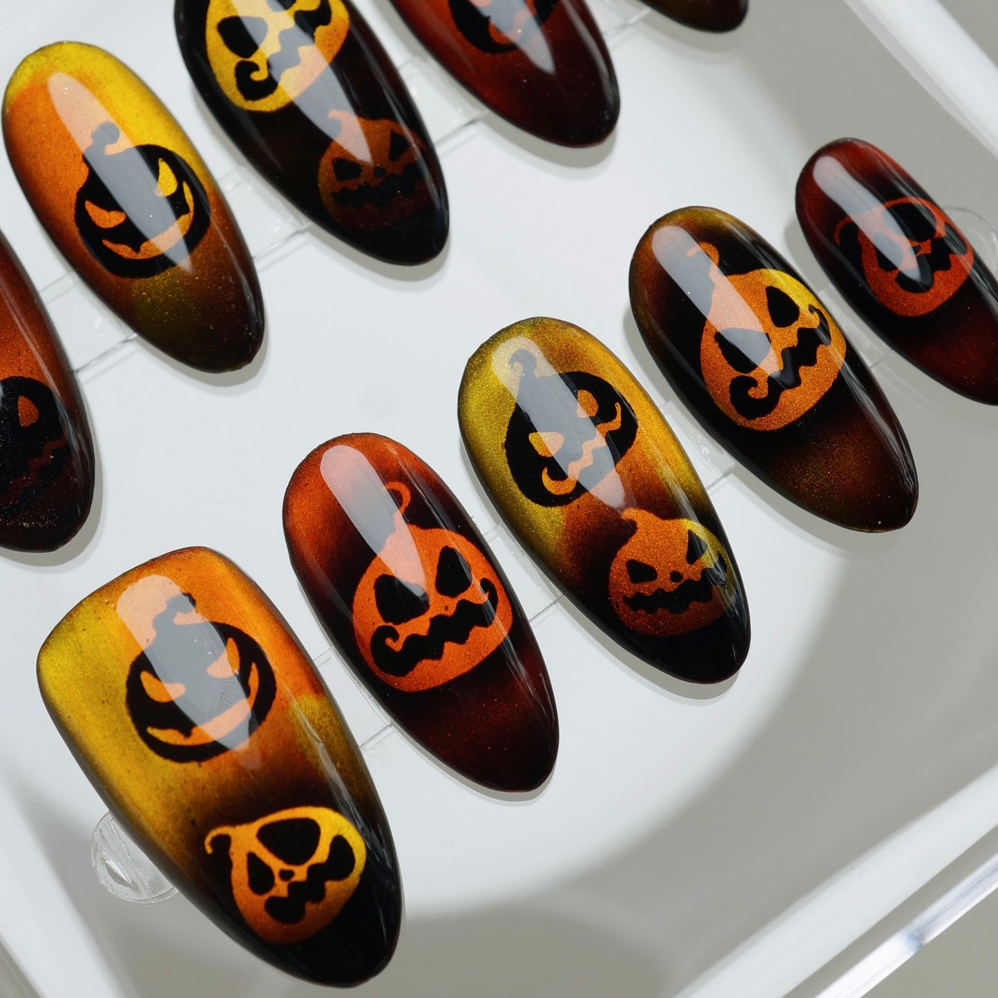 Unimax - Donailsart - Pumpkin Halloween Nails (1pcs)