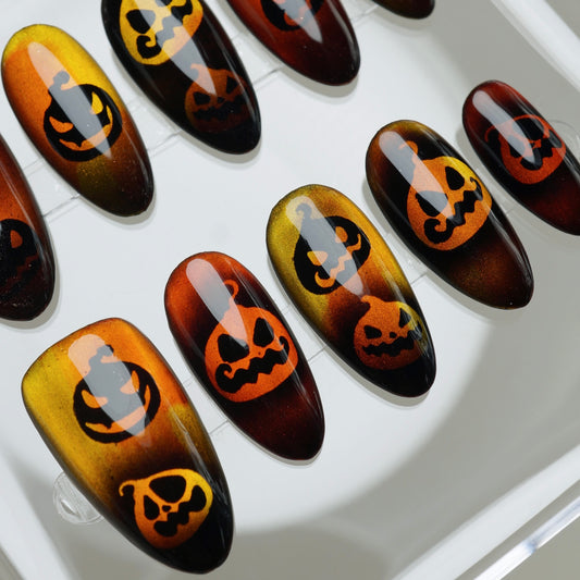 Unimax - Do Nails Art - Pumpkin Halloween Nails (1pcs)