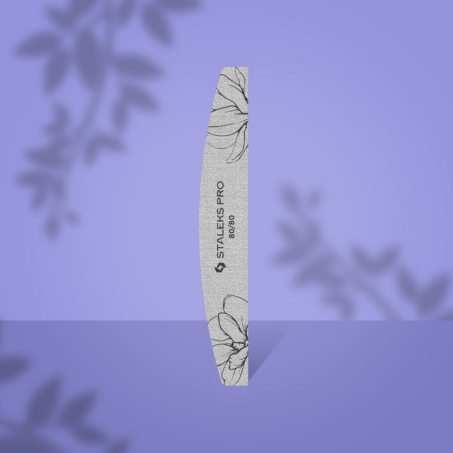 Staleks Pro-Crescent Mineral Nail File EXPERT 40 (25 Pcs) (Grit-80/80)
