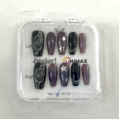 Unimax - Do Nails Art - Galaxy and Stars Nails (1pcs)