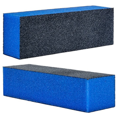 Americanails Premium Sani Block Buffers | Blue 320 Grit 10ct