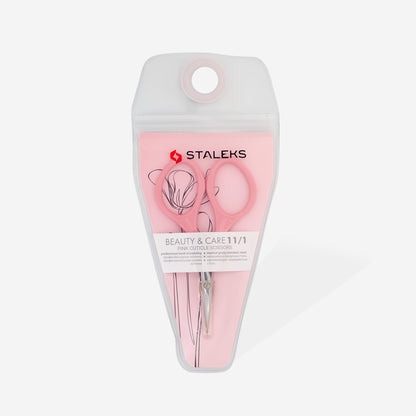 STALEKS-Pink Cuticle Scissors BEAUTY & CARE 11 TYPE 1