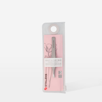 Staleks-Eyebrow tweezers BEAUTY & CARE 30 TYPE 3 (wide beveled)