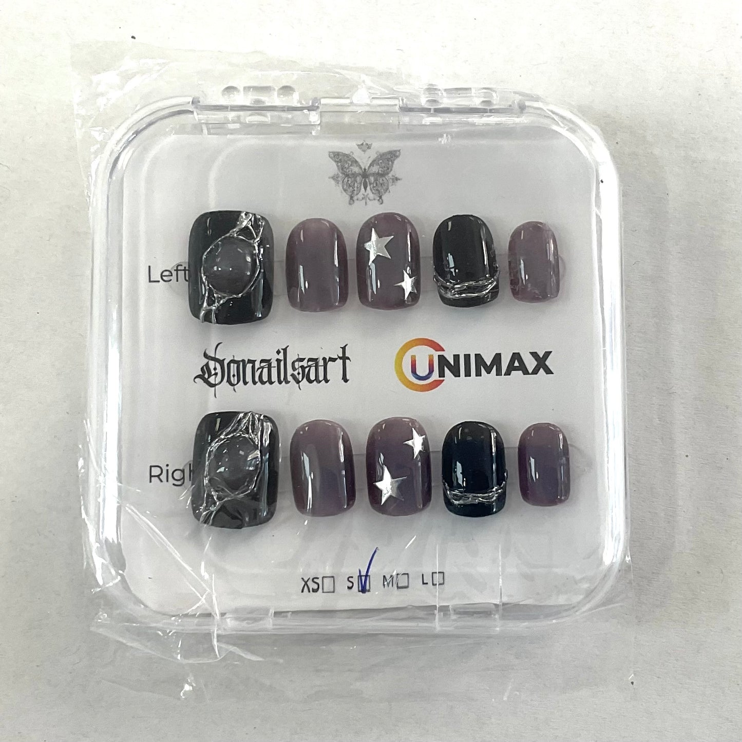 Unimax - Do Nails Art - Galaxy and Stars Nails (1pcs)