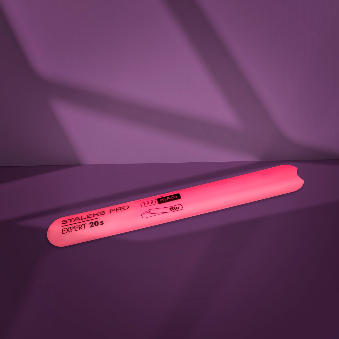 Staleks Pro-Straight beveled plastic base for nail file EXPERT 20s (130 mm)