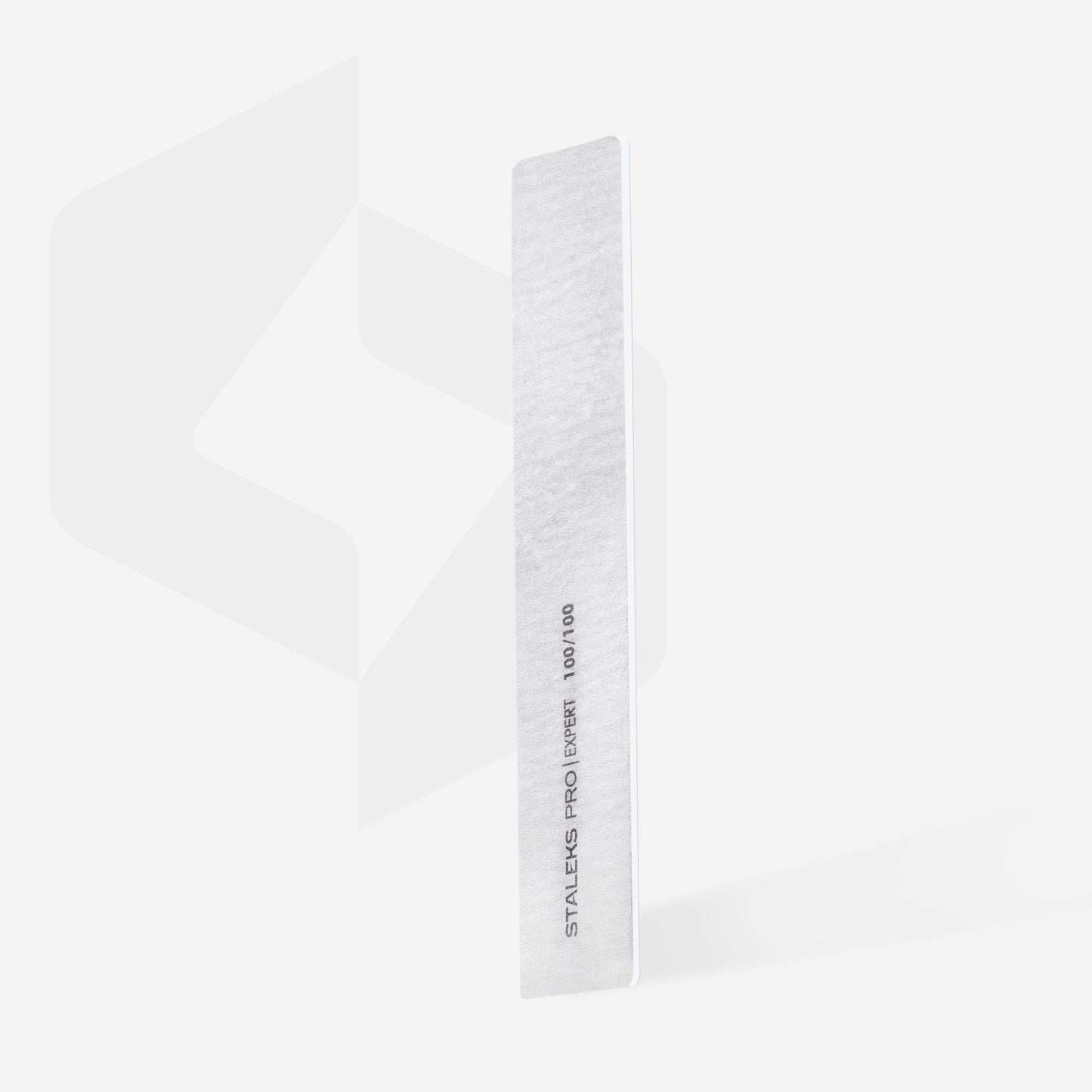 Staleks Pro-Mineral wide straight nail file Staleks Pro Expert, (100/100 grit)