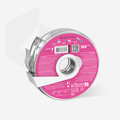 Staleks Pro-Disposable white abrasive tape EXPERT 150 grit in a plastic case