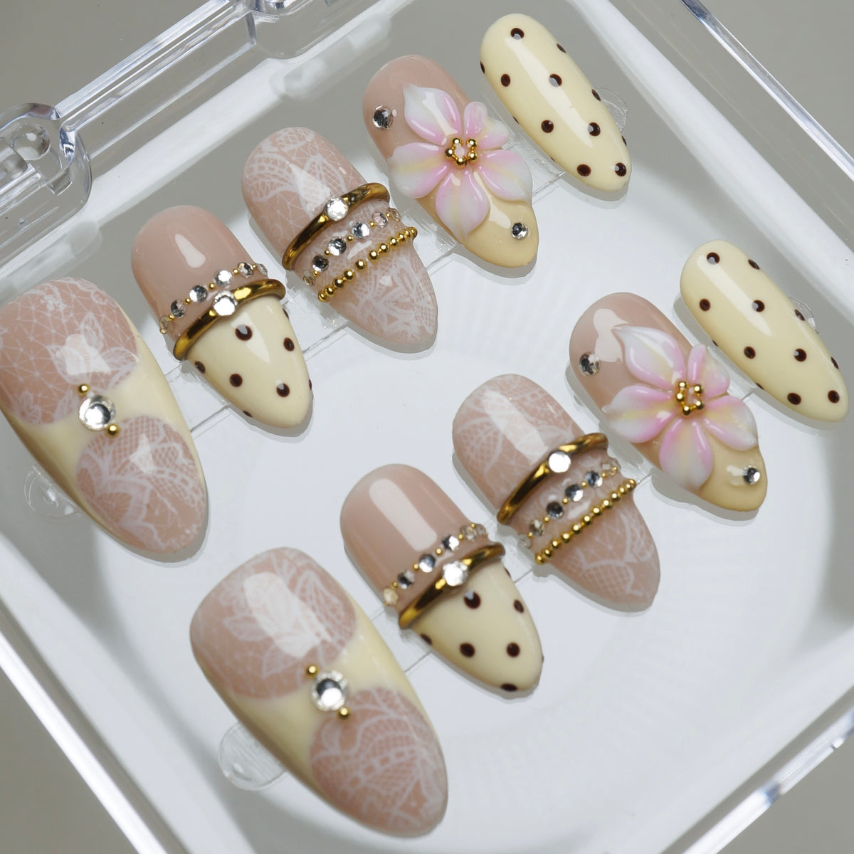 Unimax Beauty - Do Nails Art - Blush Petal Elegance (1pcs)