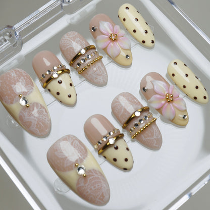 Unimax Beauty - Do Nails Art - Blush Petal Elegance (1pcs)