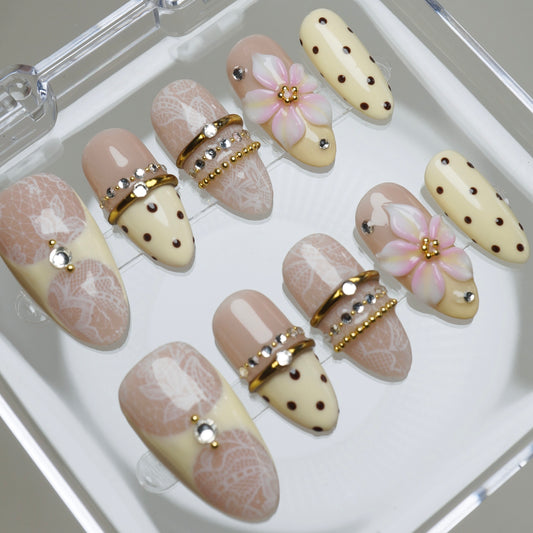 Unimax Beauty - Do Nails Art - Blush Petal Elegance (1pcs)