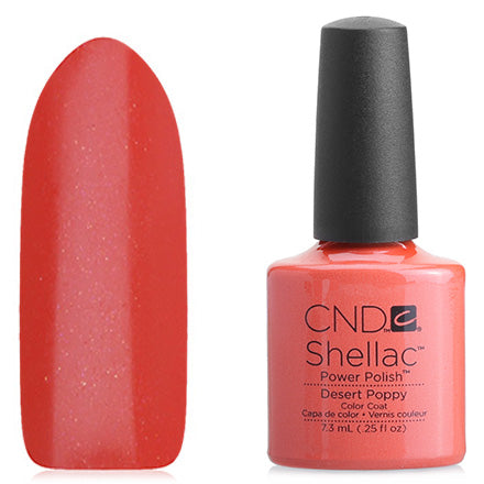 CND Shellac - Desert Poppy Gel Polish