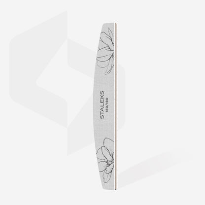 STALEKS - EXPERT 40 Crescent mineral nail file, 180/180 grit (1 pc)