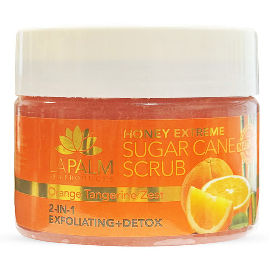 La Palm Sugar Cane Scrub 12 oz - Orange Tangerine
