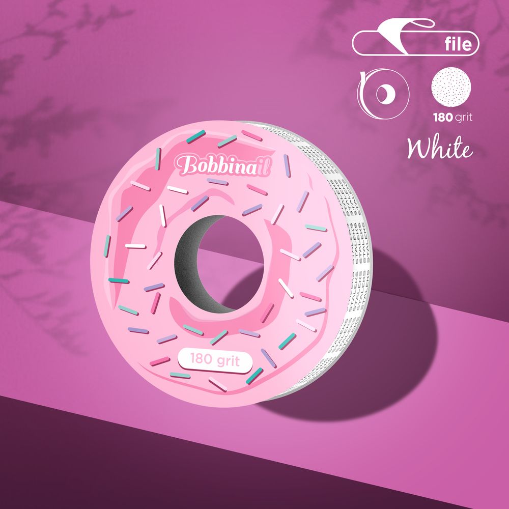 Staleks Pro-Disposable White Abrasive Tape EXPERT For The Plastic Case (ATS-180w)